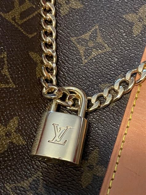 louis vuitton padlock charm|louis vuitton padlock necklace silver.